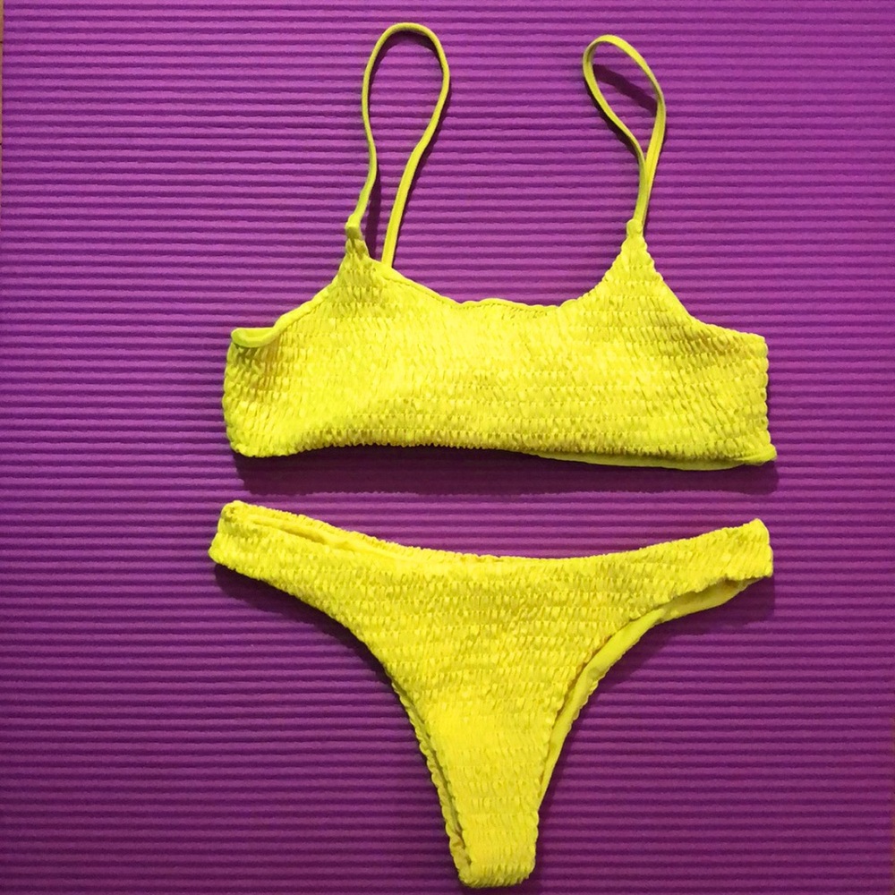 Two piece swim wear